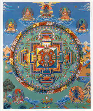 Mandala of Avalokitesvara by Andy Weber